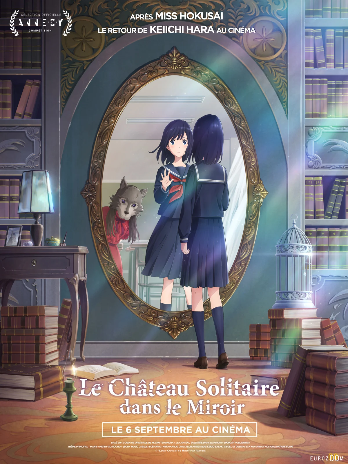Le château solitaire dans le miroir Le château solitaire dans le miroir